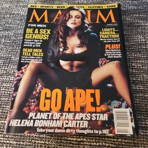 Maxim magazine August 2001 Planet of the Apes